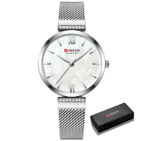 Relógio feminino CURREN Fashion.