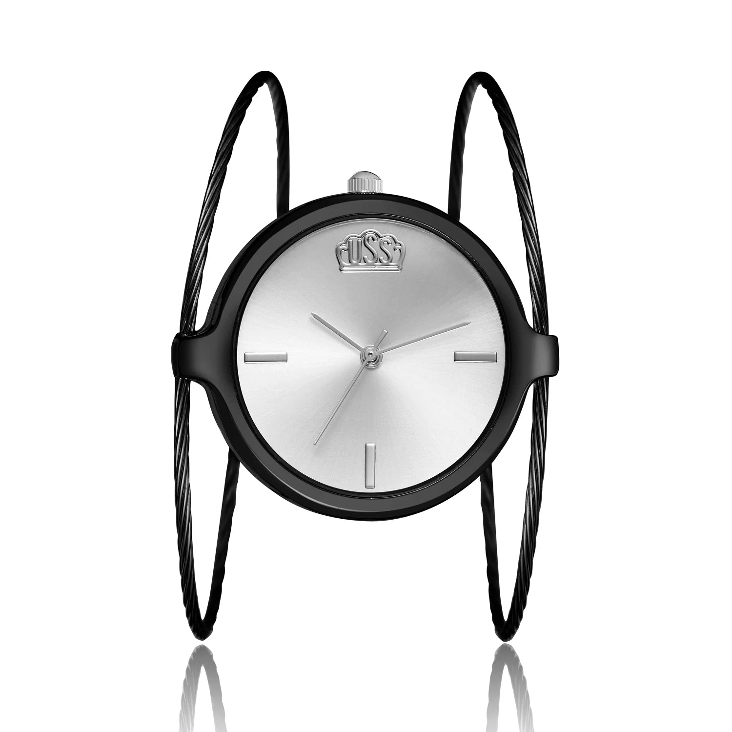 Relógio de quartz feminino casual.