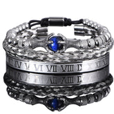 Bracelete garra de dragão Banhado a prata