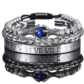 Bracelete garra de dragão Banhado a prata